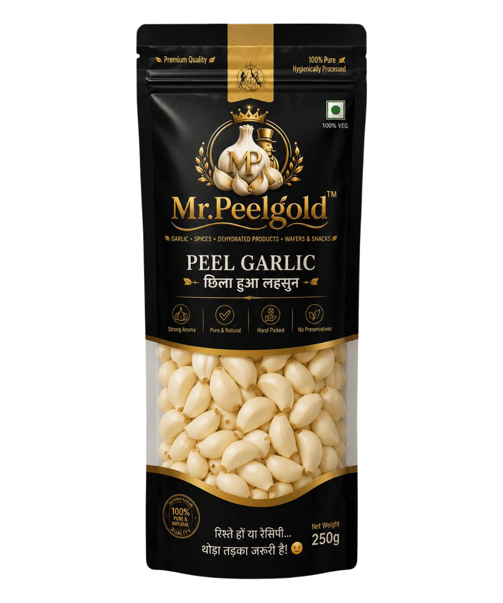 Peeled Garlic | Fresh, Hygienically Peeled Garlic | Ready to Use